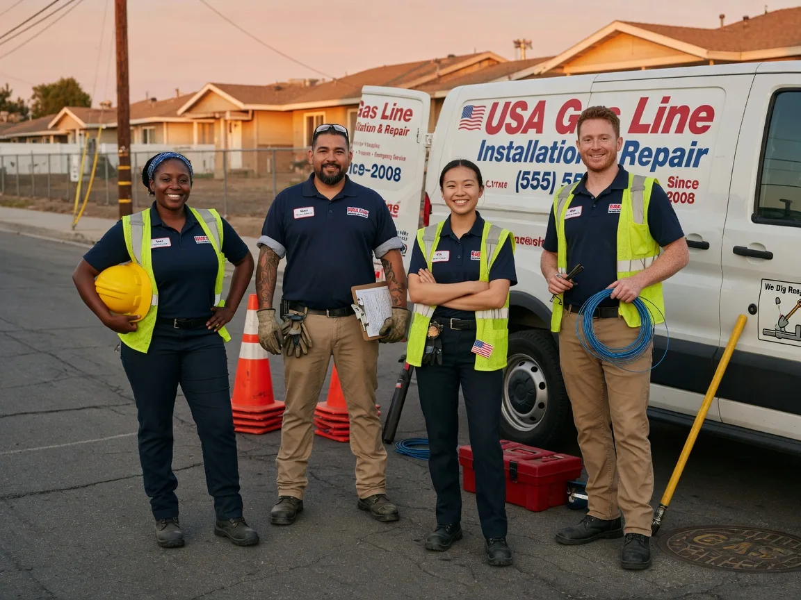 Gas Line Installation company in East Spencer, NC
